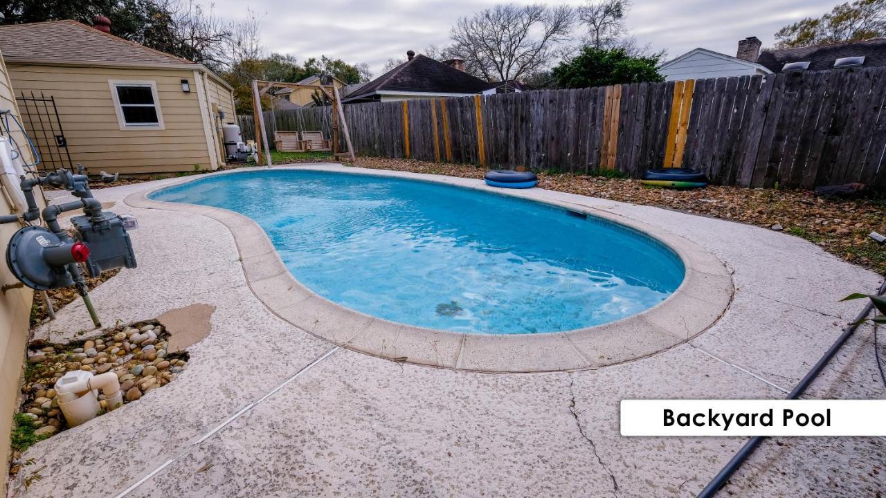 Pool House, 20 Minutes From Dt 4Bdr For 10 Guests - Winkleman Villa Houston Eksteriør bilde
