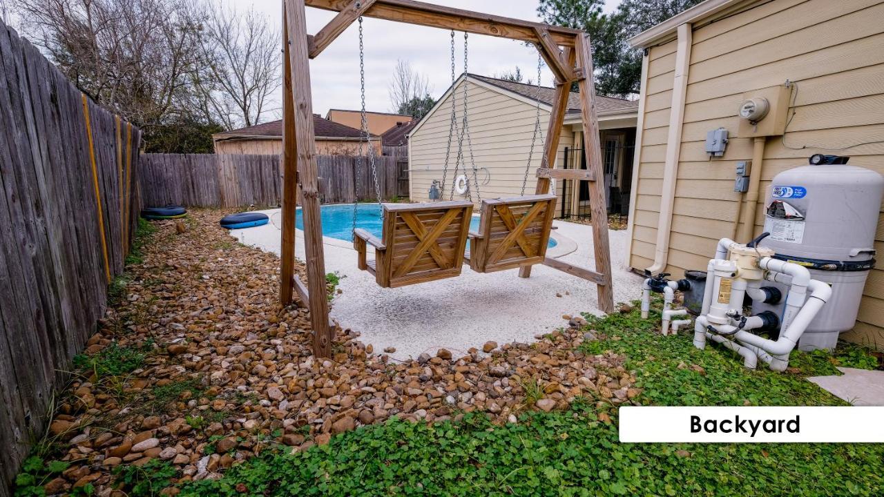 Pool House, 20 Minutes From Dt 4Bdr For 10 Guests - Winkleman Villa Houston Eksteriør bilde