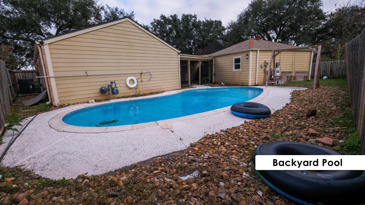 Pool House, 20 Minutes From Dt 4Bdr For 10 Guests - Winkleman Villa Houston Eksteriør bilde