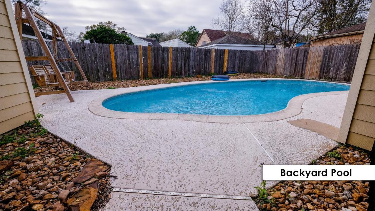 Pool House, 20 Minutes From Dt 4Bdr For 10 Guests - Winkleman Villa Houston Eksteriør bilde